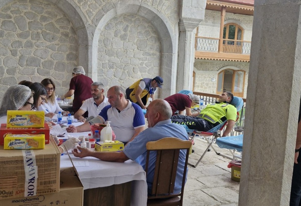 Şuşada ilk dəfə Aşura ilə əlaqədar qanvermə aksiyası keçirilib