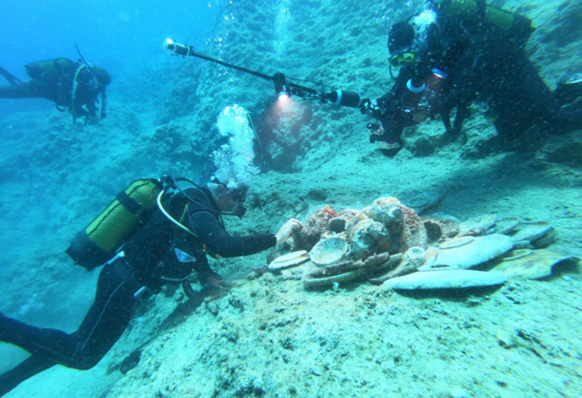 Türkiyə Antalyada tarixi sualtı kəşfini açıqladı – FOTO
