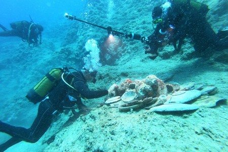 Türkiyə Antalyada tarixi sualtı kəşfini açıqladı – FOTO
