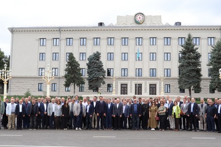 Azərbaycanın xaricdəki səfirləri Xankəndidə - FOTO
