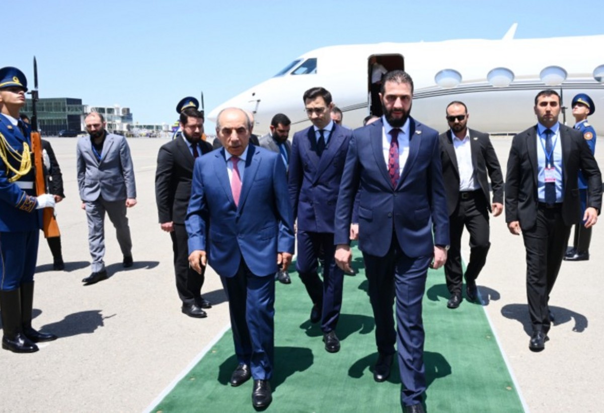 Suriya Prezidenti Azərbaycana işgüzar səfərə gəlib