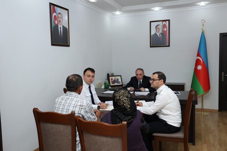 Baş prokuror Zaqatalada vətəndaşları qəbul edib