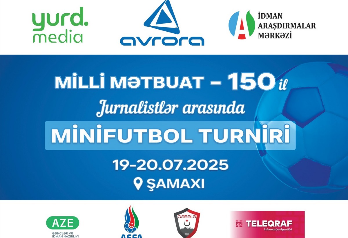 Bu gün Şamaxıda Milli Mətbuat - 150 turniri start götürəcək