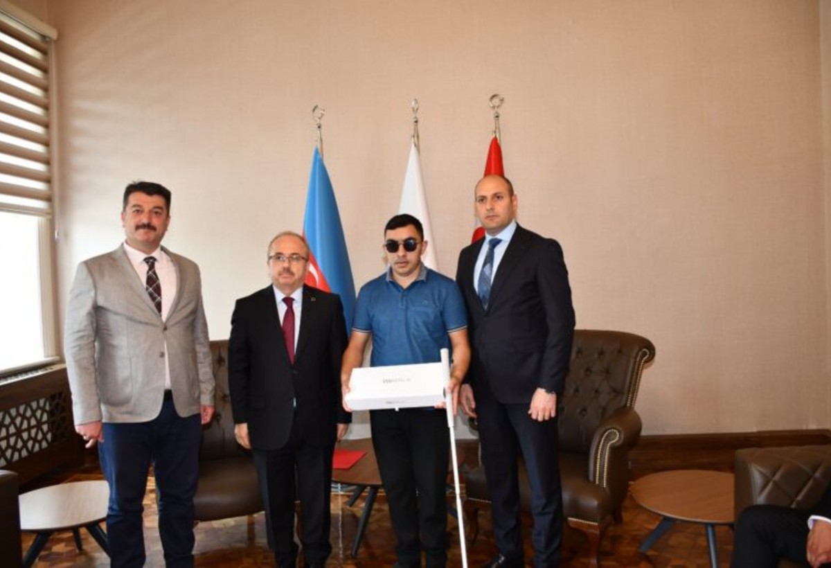 TİKA-dan görmə məhdudiyyətli Qarabağ qaziləri üçün “ağıllı ağac” dəstəyi – FOTOLAR