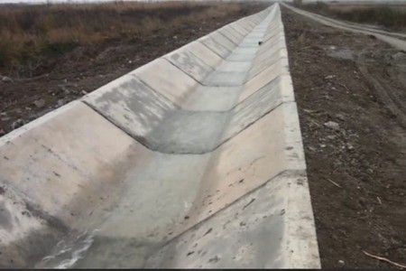 Cənub Muğan kanalı beton üzlüyə alınır