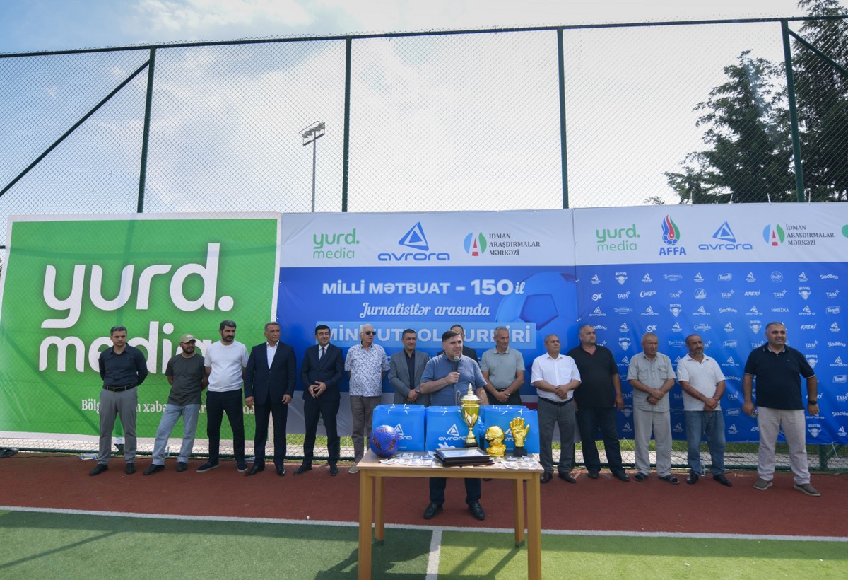 Şamaxıda Milli Mətbuat – 150 minifutbol turniri start götürüb