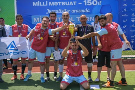 Şamaxıda Milli Mətbuat – 150 minifutbol turnirinin qalibi müəyyənləşib