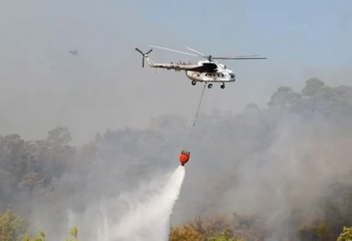 Ağdam və Ağdərədəki yanğının söndürülməsinə iki helikopter cəlb olunub