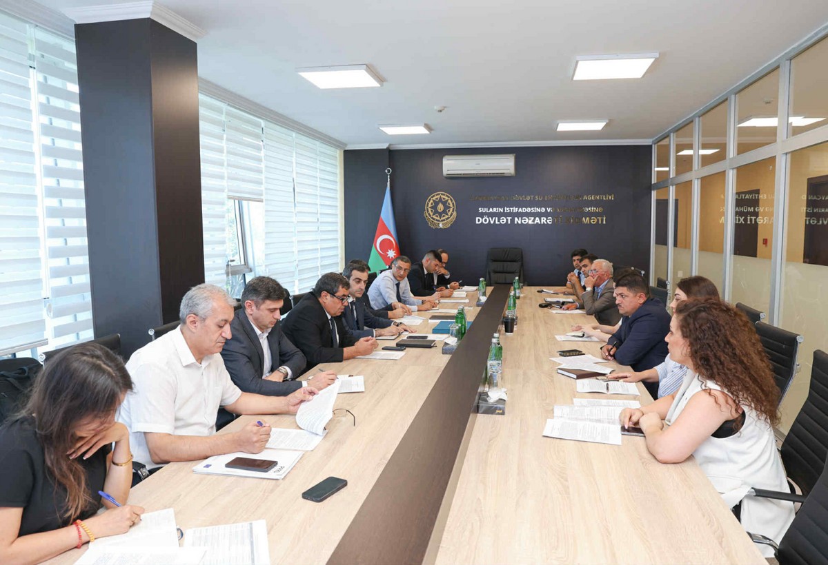 Dövlət su kadastrının yeni redaksiyada tərtib edilməsi məqsədilə müzakirələr aparılır