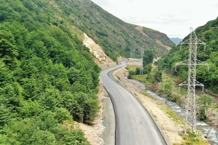 Toğanalı-Kəlbəcər-İstisu yolundan YENİ GÖRÜNTÜLƏR