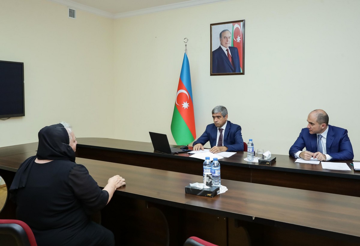Anar Əliyev Daşkəsəndə vətəndaşları qəbul edib