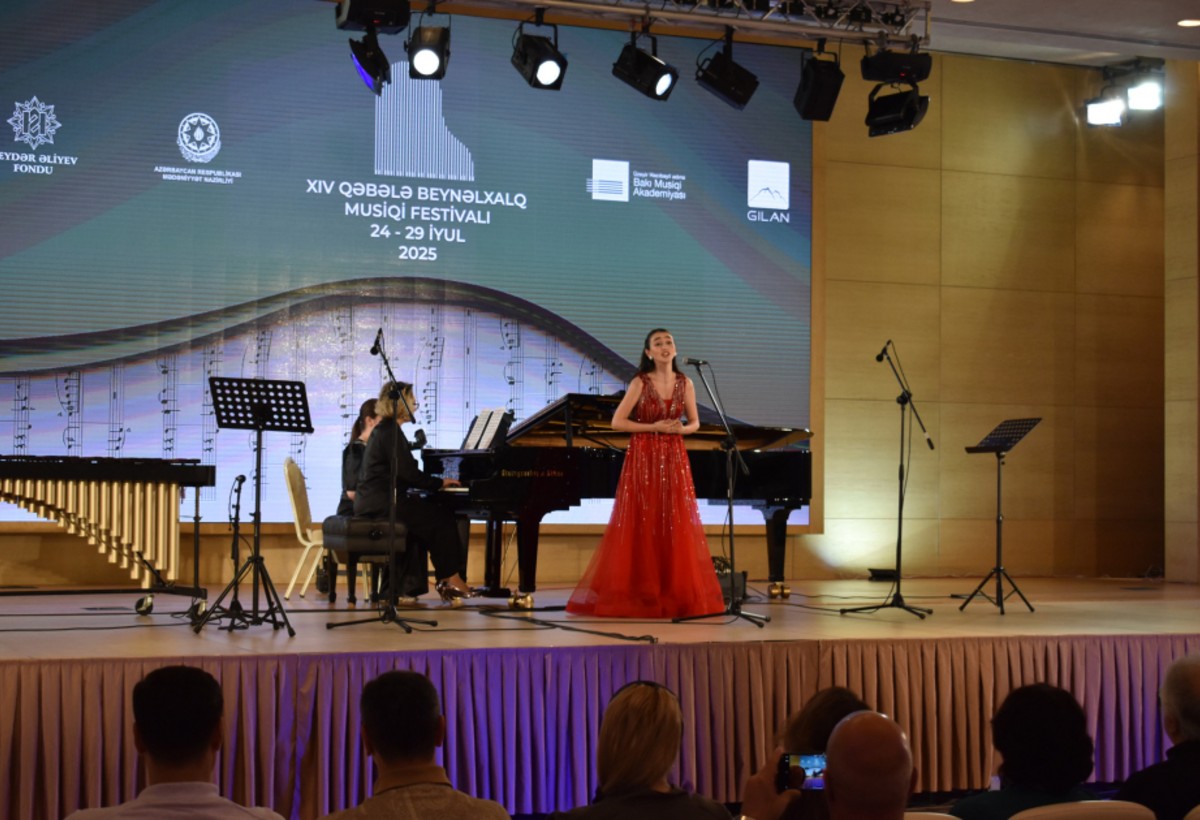 Qəbələ festivalında Bakı Musiqi Akademiyasının tələbələri çıxış ediblər