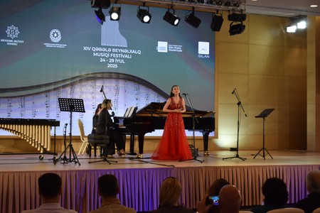 Qəbələ festivalında Bakı Musiqi Akademiyasının tələbələri çıxış ediblər