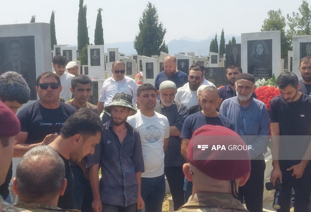 Milli Qəhrəman Natiq Qasımovun anası dəfn olunub