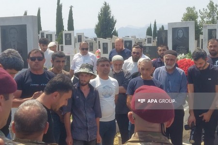 Milli Qəhrəman Natiq Qasımovun anası dəfn olunub