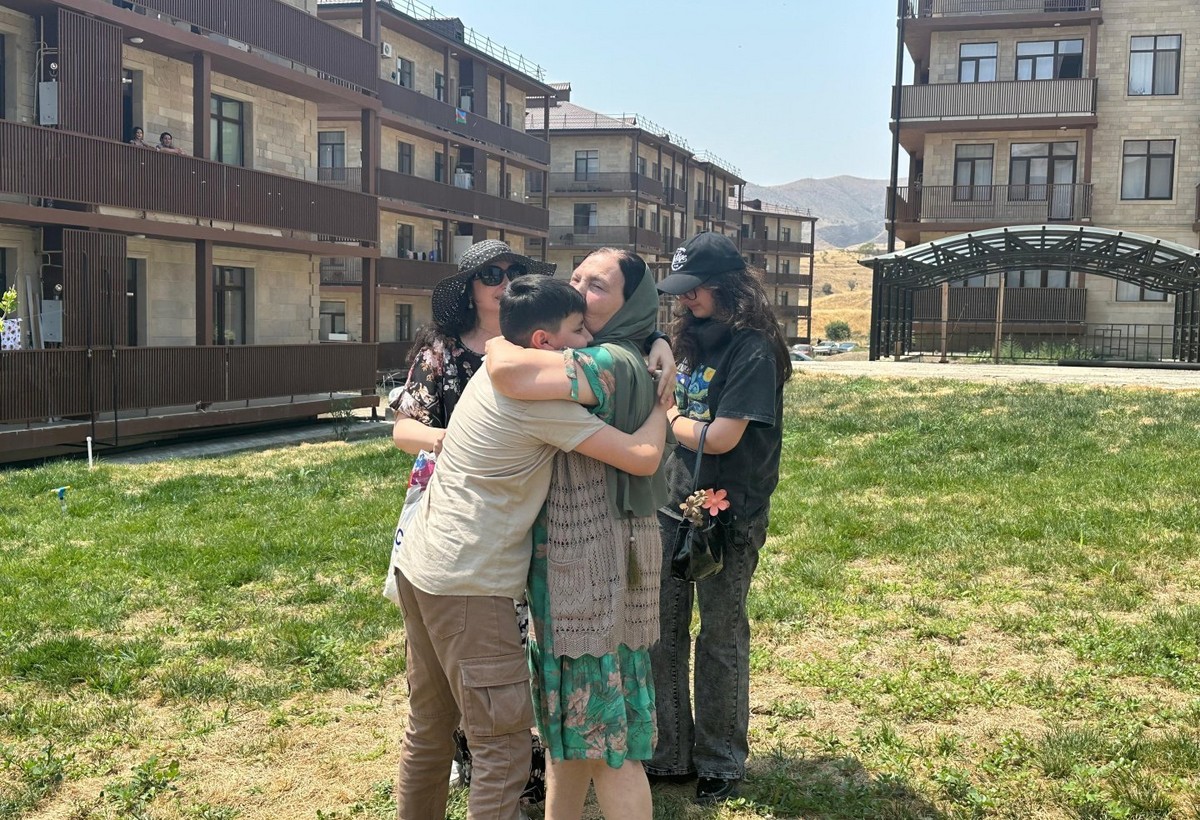 Növbəti köç karvanı Cəbrayıl şəhərinə çatıb - YENİLƏNİB