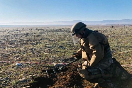 7 min hektardan çox ərazi minalardan təmizlənib