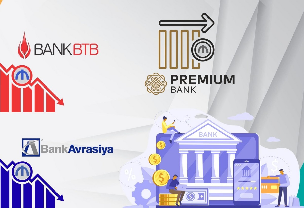 “Bank BTB” və “Bank Avrasiya”nın aktivləri azalıb, “Premium Bank” “yerində sayıb”