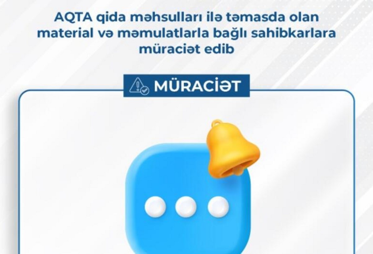 AQTA sahibkarlara müraciət etdi