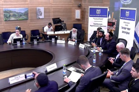Rövşən Tağıyev İsrail Knessetində xüsusi iclasda çıxış edib