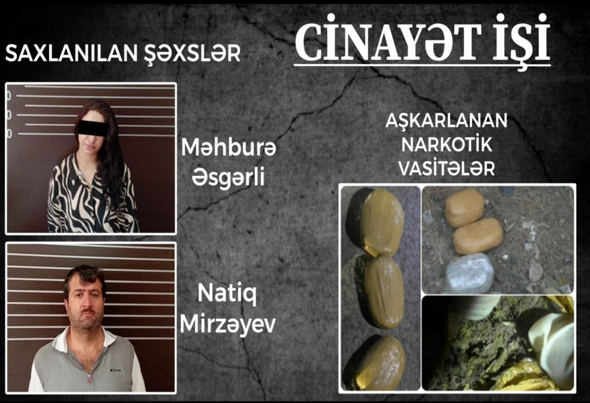Yardımlıda narkokuryer şəbəkə ifşa edildi
