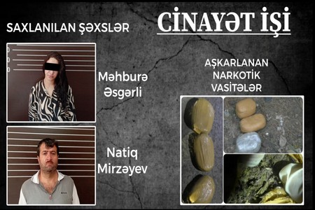 Yardımlıda narkokuryer şəbəkə ifşa edildi