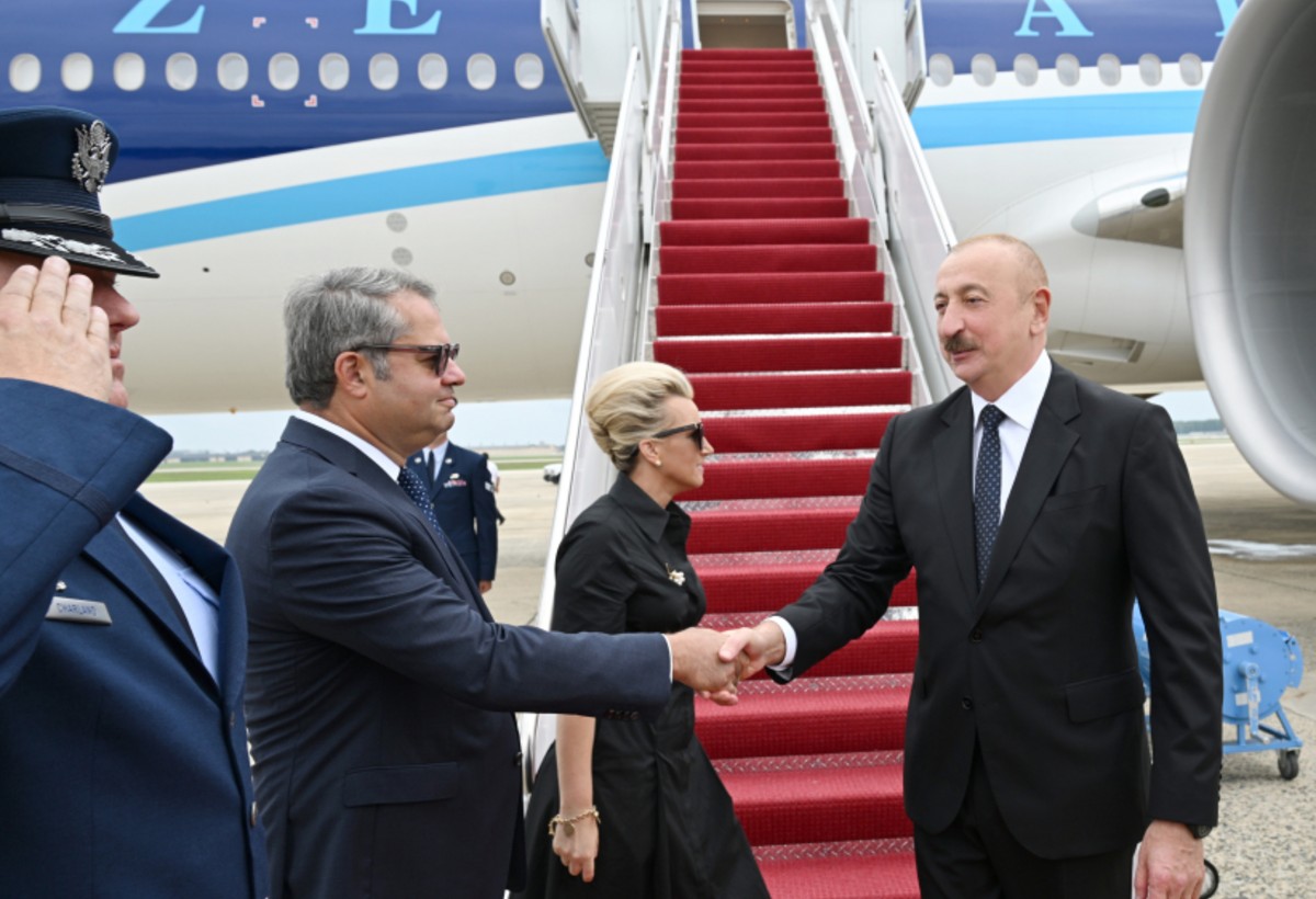 İlham Əliyev ABŞ-də işgüzar səfərdədir