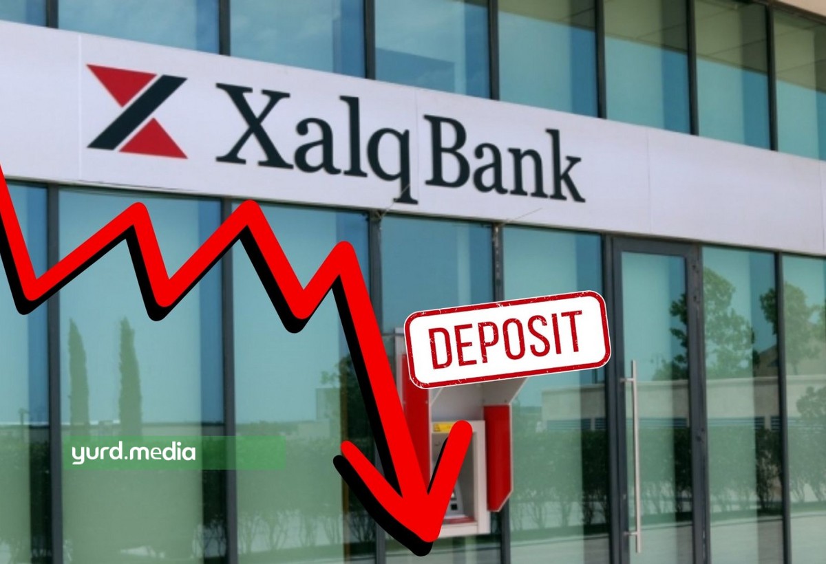 “Xalq Bank” depozit portfelinin mənfi dinamikasına görə öndə gedir