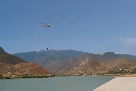 Ağdərədə YANĞIN: Helikopterlər cəlb olundu - VİDEO