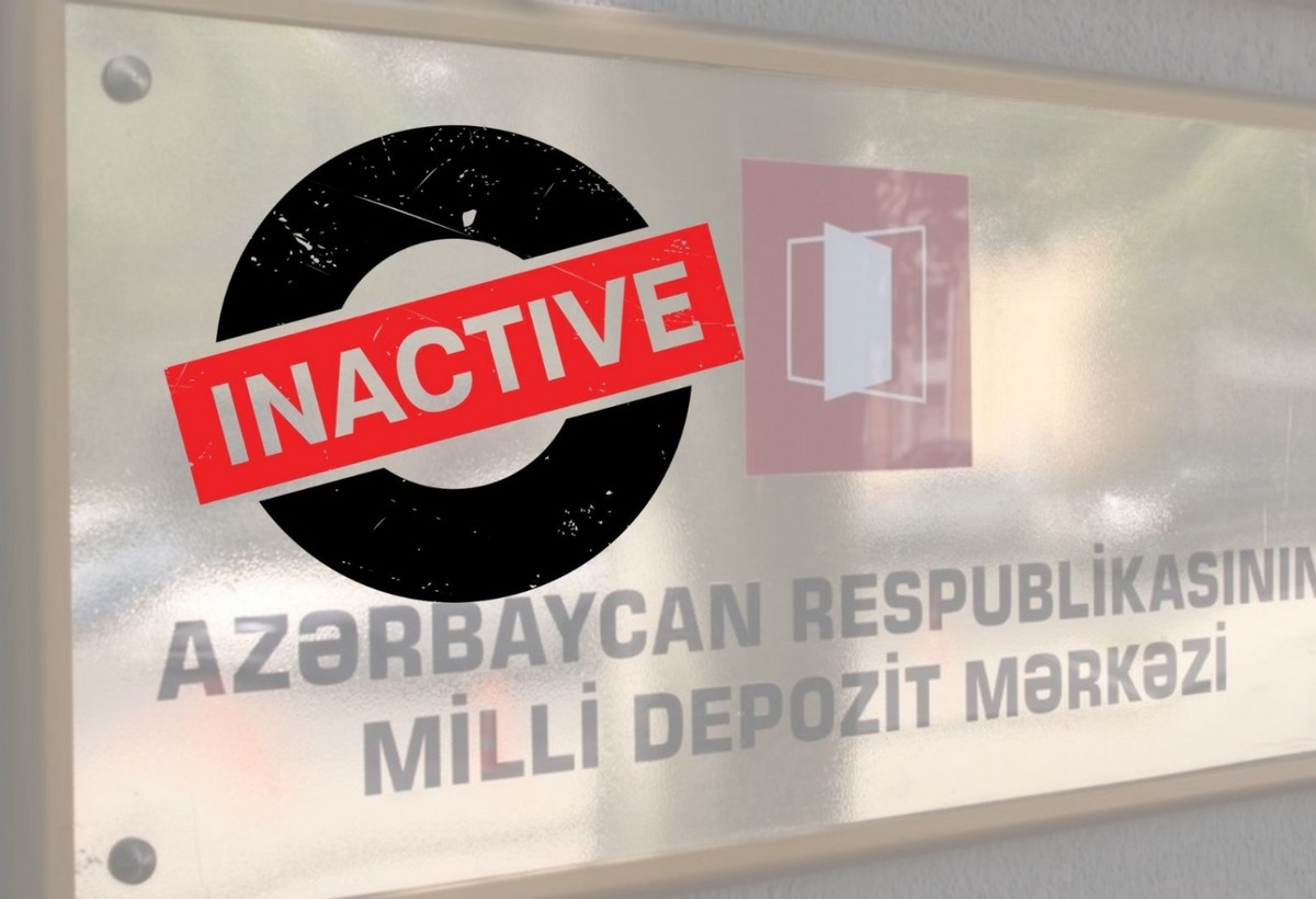 Milli Depozit Mərkəzindəki hesabların 40%-ə yaxını fəaliyyətsizdir