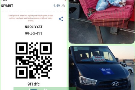 Qusara onlayn bilet aldı, kustar üsullu oturacaq verdilər - FOTO