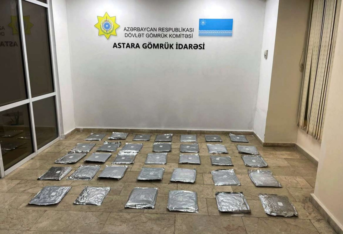 “Astara” gömrük postunda 30 kiloqramdan artıq marixuana aşkarlanıb