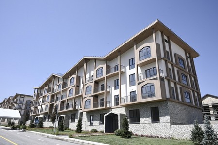 Kəlbəcər şəhərində 4-cü yaşayış kompleksinin təməli qoyulub