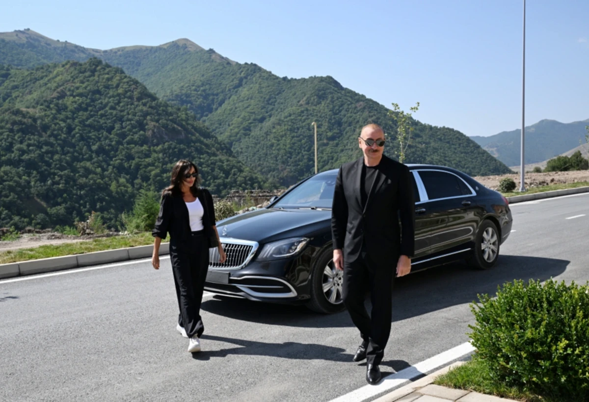 Prezident İlham Əliyev Kəlbəcər səfəri ilə bağlı paylaşım edib