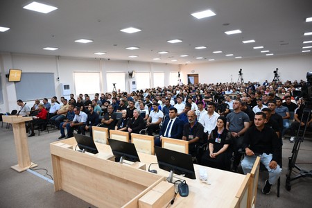 Vardanyanın məhkəməsində zərərçəkmiş şəxslərin və onların hüquqi varislərinin ifadələri dinlənilib