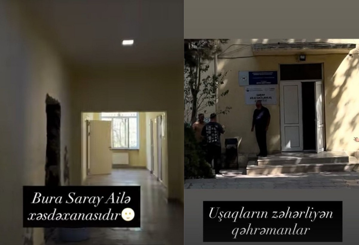 Aktrisa dövlət poliklinikasının şəraitsizliyini aşkar eləyib - VİDEO