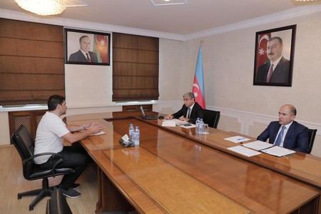 Nazir Anar Əliyev İsmayıllıda vətəndaşları qəbul edib
