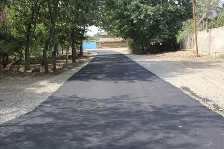 Göytəpədə şəhid adı daşıyan küçələr asfaltlanıb