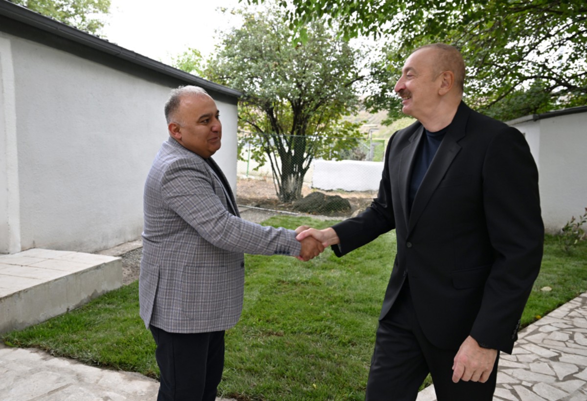 Prezident İlham Əliyev Xocalının Şuşakənd kəndində olub