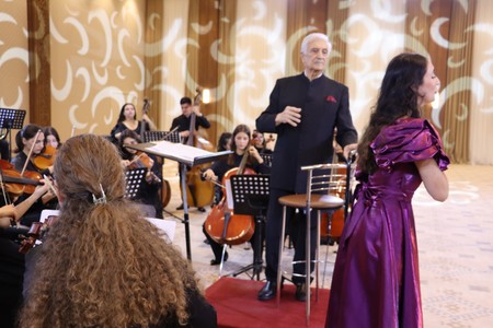 Üzeyir Hacıbəylinin ölməz əsərləri yenidən Xankəndidə səslənib - FOTO