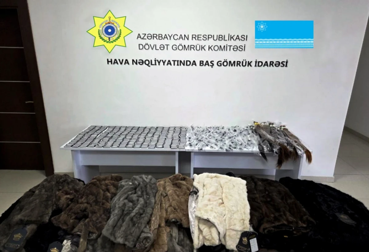 Pekindən Bakıya gətirilən xəz və parikləri gömrükçülər ölkəyə buraxmadılar