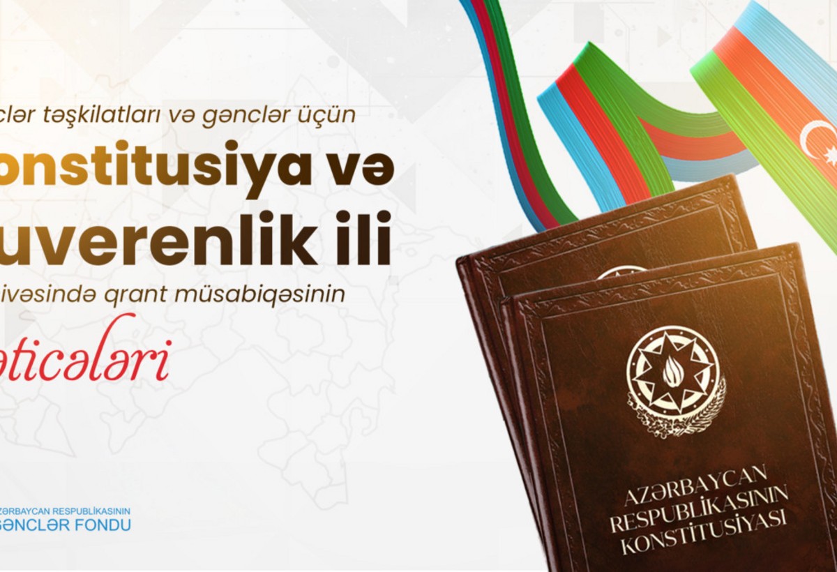 Müsabiqə nəticələri: 39 təşkilatın, 86 gəncin təklifi dəstəklənib