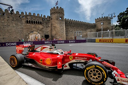 Bakıda doqquzuncu Formula 1 yarışı start götürür