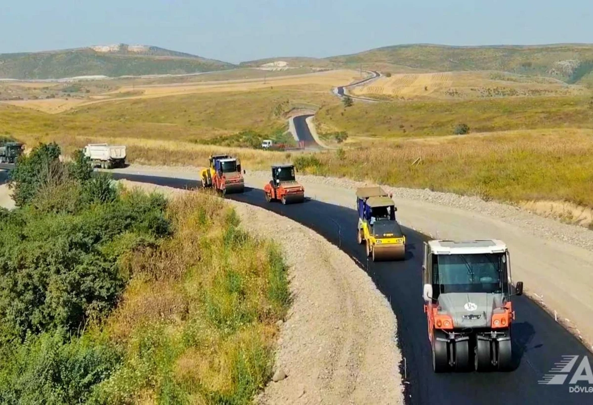 Ağdərədən Kəlbəcərə çəkilən yol - VİDEO