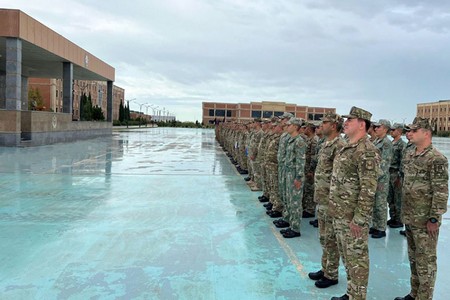Azərbaycan Ordusu Dövlət Suverenliyi Gününü qeyd edib