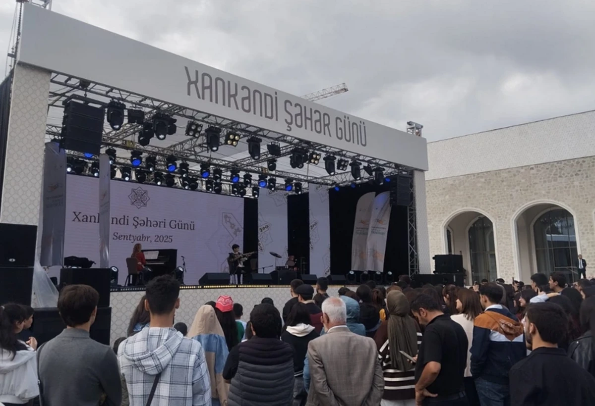 Xankəndidə Uşaq İncəsənət Festivalı qaliblərinin konserti keçirilib