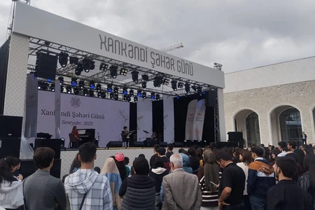 Xankəndidə Uşaq İncəsənət Festivalı qaliblərinin konserti keçirilib