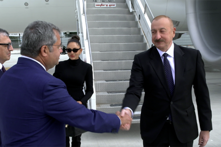 Prezident İlham Əliyev Nyu-Yorka səfərə gedib