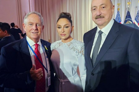 İlham Əliyev və Mehriban Əliyeva BMT Baş Assambleyasının 80-ci sessiyası ilə əlaqədar rəsmi qəbulda - FOTO