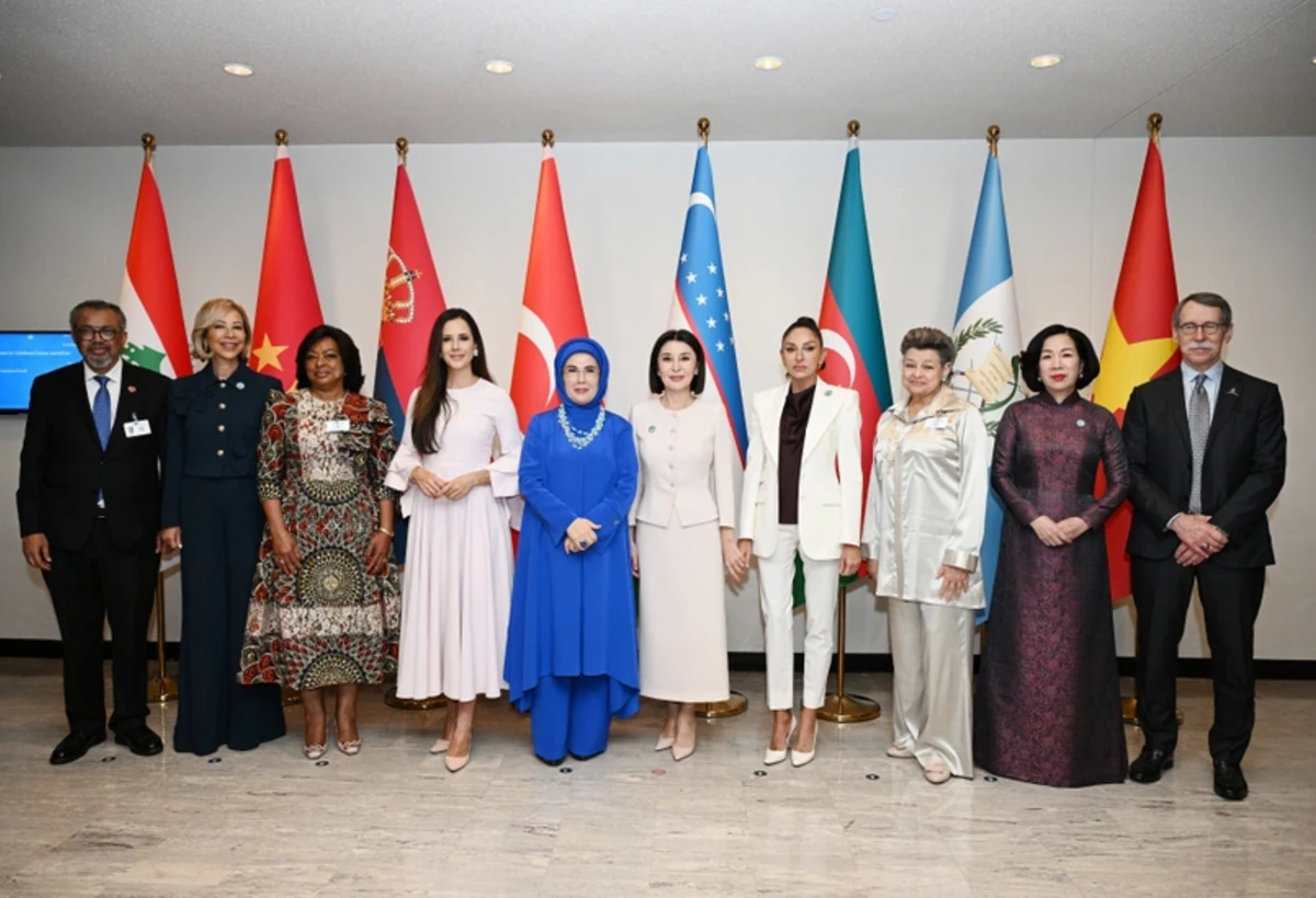 Mehriban Əliyeva BMT Baş Assambleyası çərçivəsində xüsusi sessiyada - FOTO